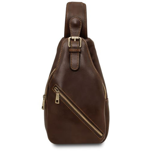 Kevin - Leather crossover bag